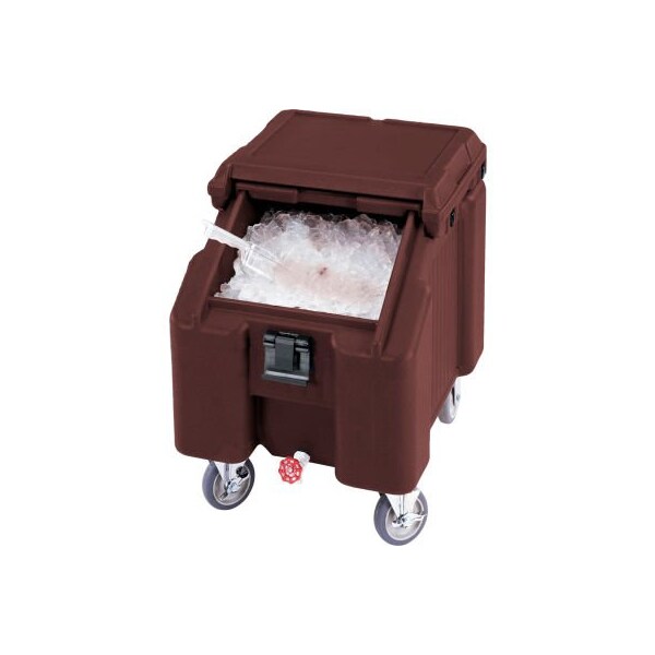 Cambro ICS100L131 - Ice Caddies, Dark Brown, 100 Lbs. Cap.